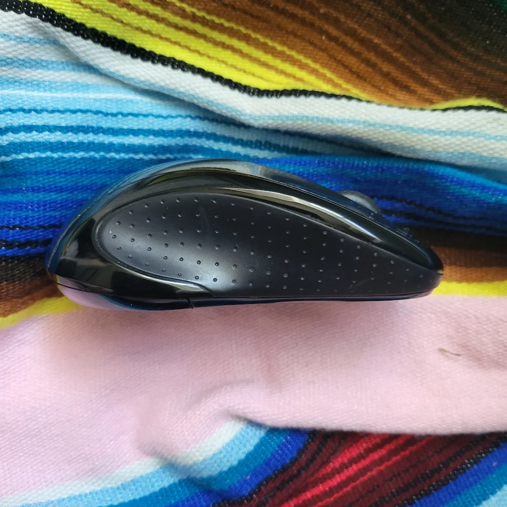 Logitech Black M510 Wireless Bluetooth Mouse with Padded Mesh Case